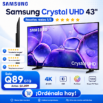 Samsung Smart TV de 43" Pulgadas Clase Crystal U8000F Ultra HD 4K Tizen, Diseño MetalStream, HDR, PurColor, One UI Tizen (2025) - UN43U8000FBXZA - Image 6