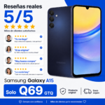 Samsung Galaxy A15 A155M 128GB Dual-SIM GSM Desbloqueado Smartphone Android (Versión Latinoamérica) - Azul Negro - Image 4
