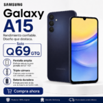Samsung Galaxy A15 A155M 128GB Dual-SIM GSM Desbloqueado Smartphone Android (Versión Latinoamérica) - Azul Negro - Image 7
