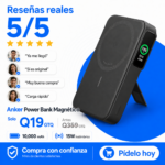 Anker MagGo Power Bank de 10,000 mAh con Pantalla Inteligente y Soporte Plegable, Carga Rápida de 15W Qi2 con MagSafe y con cable 27W - Image 10